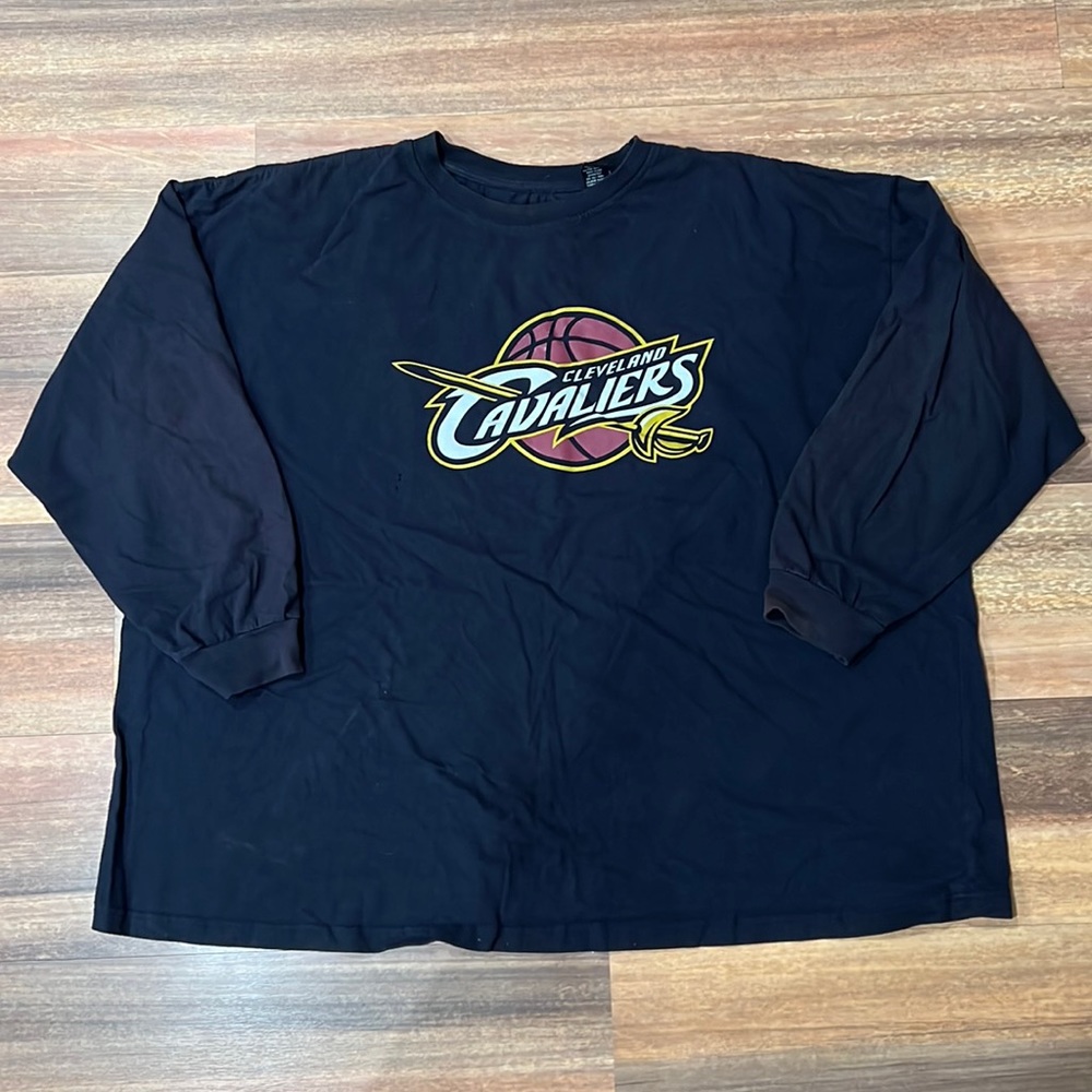 Cleveland Cavaliers Cotton Long Sleeve Shirt (Adult 4XL)